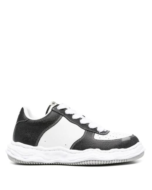 Maison Mihara Yasuhiro White Wayne Low-Top Sneakers