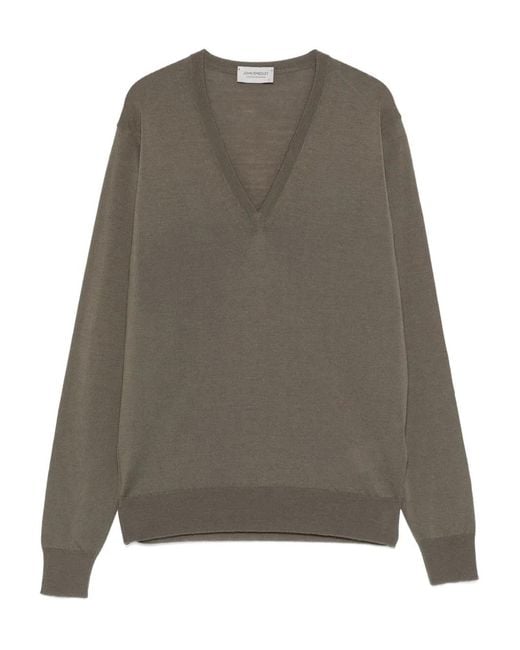 Pull Ailsa John Smedley en coloris Gray