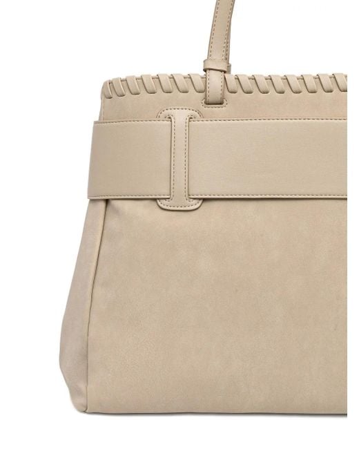 ARMANI EXCHANGE Natural Asv Logo Tote Bag