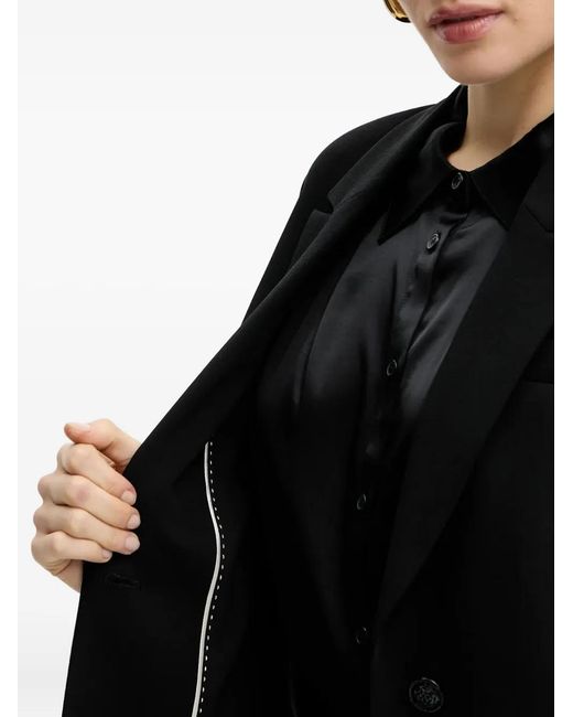 Guess Black Buttoned Blazer