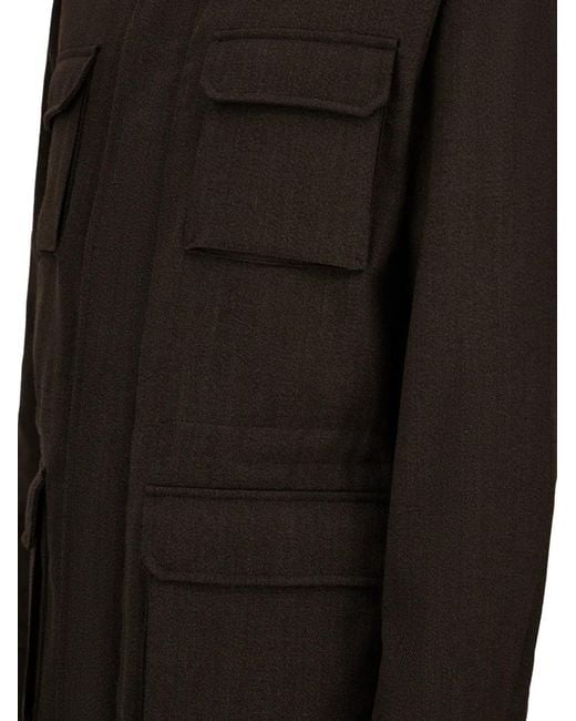 Veste À Poches Multiples Herno pour homme en coloris Black