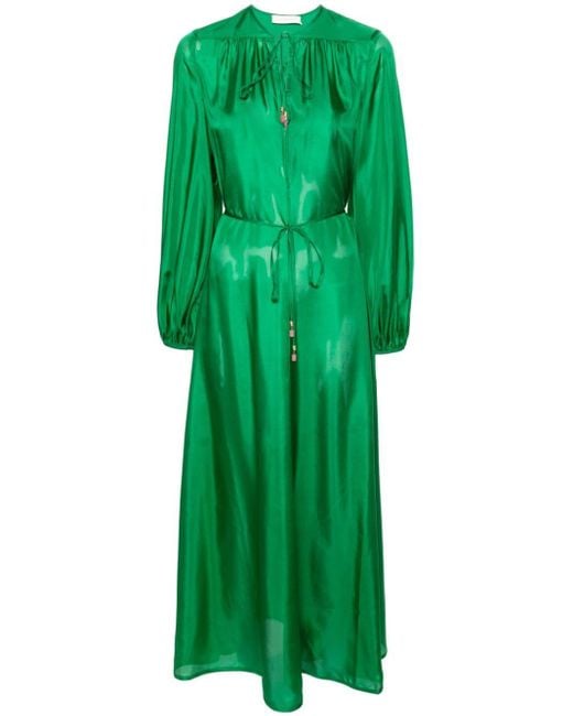 Robe longue Junie Billow Zimmermann en coloris Green