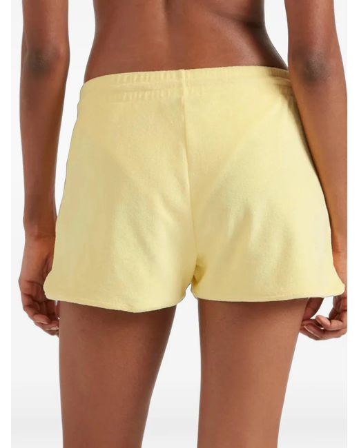 Hunza G Yellow Drawstring Shorts