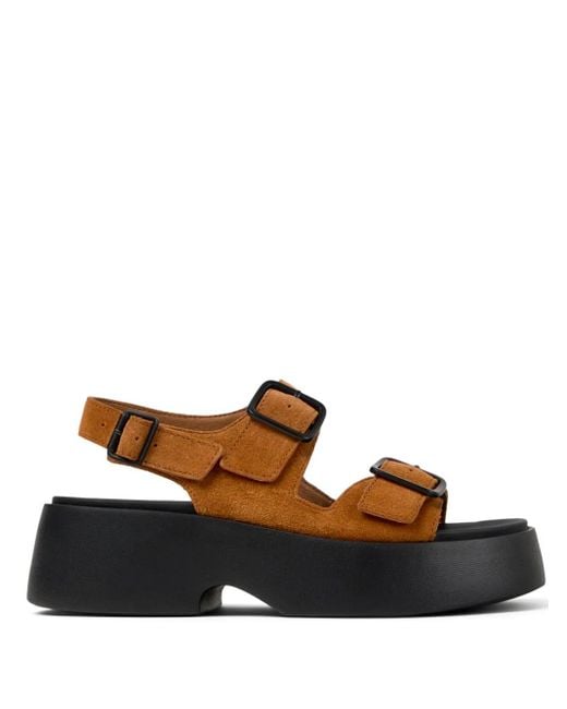 Camper Brown Tasha Sandals