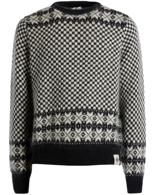 Bally Pullover Mit Abstraktem Muster in Black für Herren