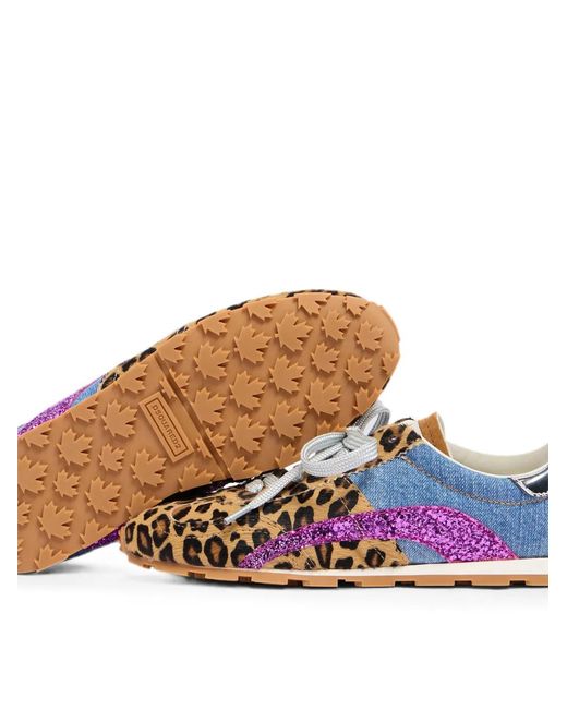 DSquared² Purple Wild2 Dc-642 Sneakers