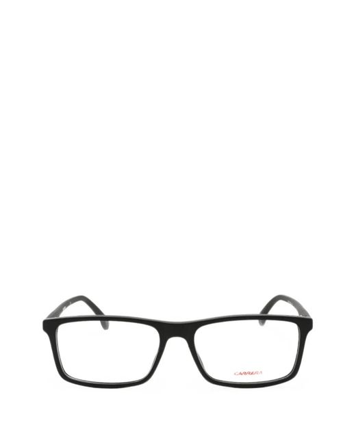 Carrera Black Rectangle-Frame Glasses for men