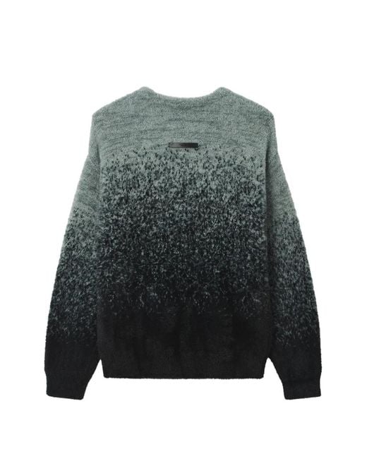 FIVE CM Gray Knitted Cardigan for men