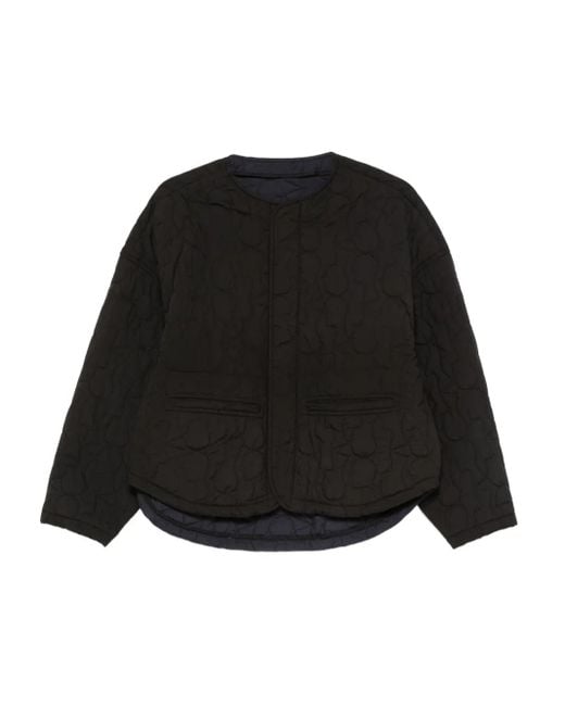 Konrad Black Irmi Quilted Pocket Jacket