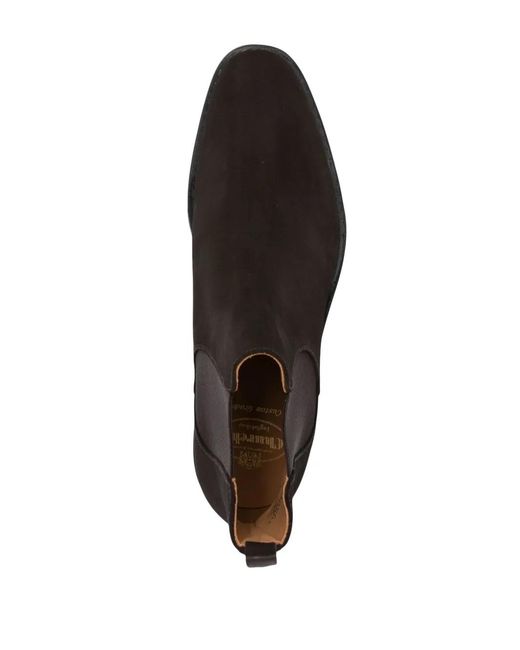 Church's Black Amberley L Suede Chelsea Boots for men