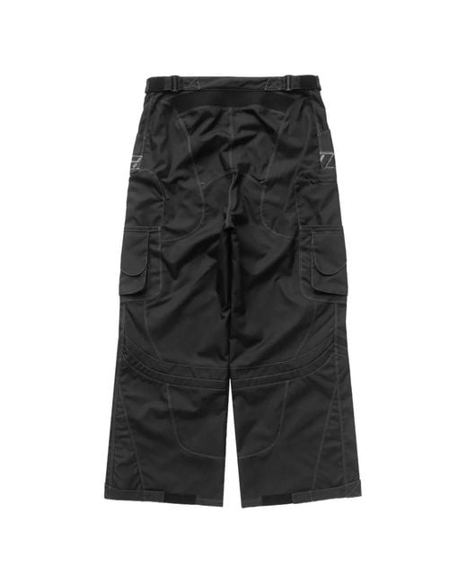 RRR123 Gray Meta-Raver Cargo Pants for men