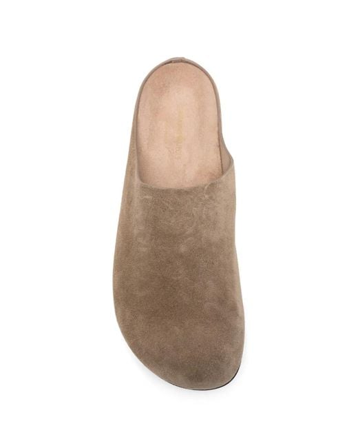 Common Projects White Suede Clogs for men