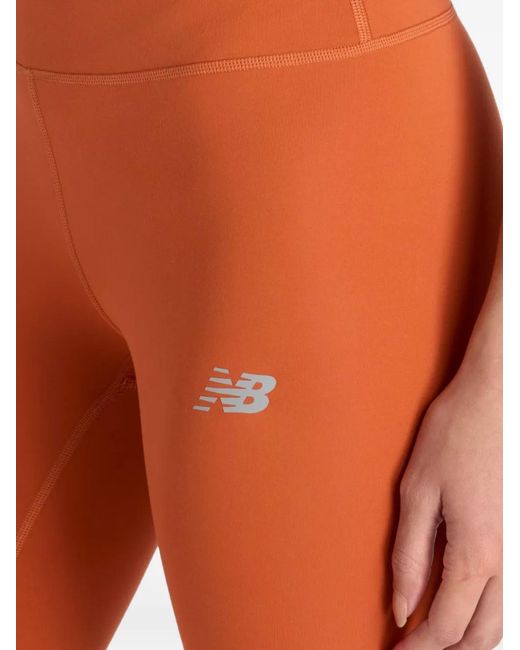 New Balance Orange High Rise Legging