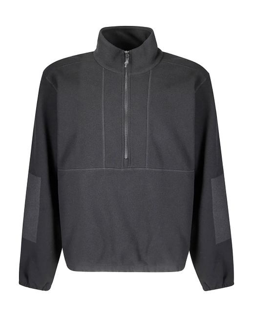 Pull À Col Zippé GR10K pour homme en coloris Gray