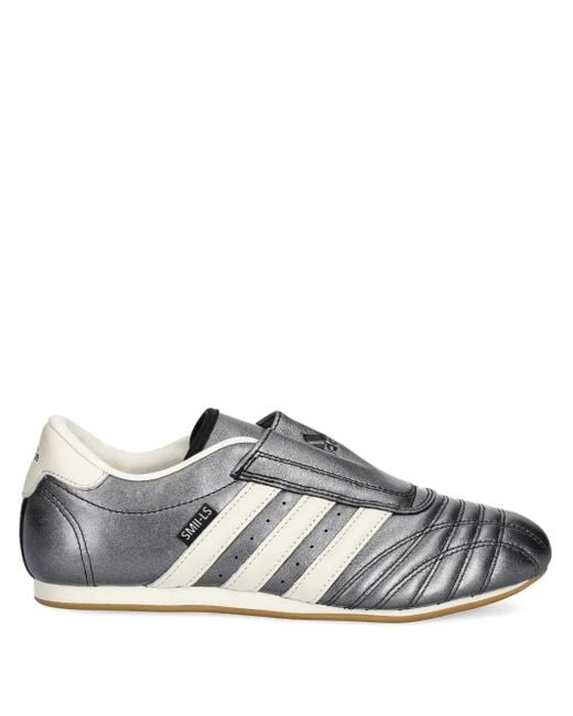 Adidas Gray Taekwondo Sneakers