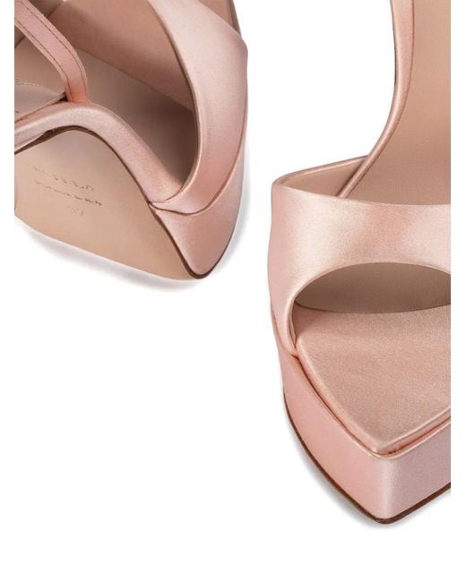 Le Silla Pink Uma Heeled Sandals