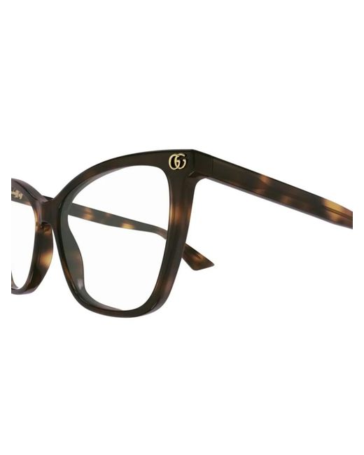 Gucci Brown Double G Glasses