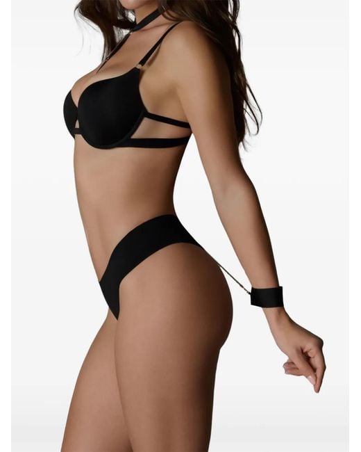 Maison Close Black Push-Up Bra