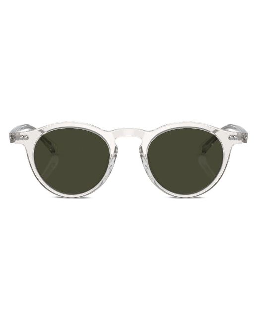 Oliver Peoples Green Op-13 Round-frame Sunglasses
