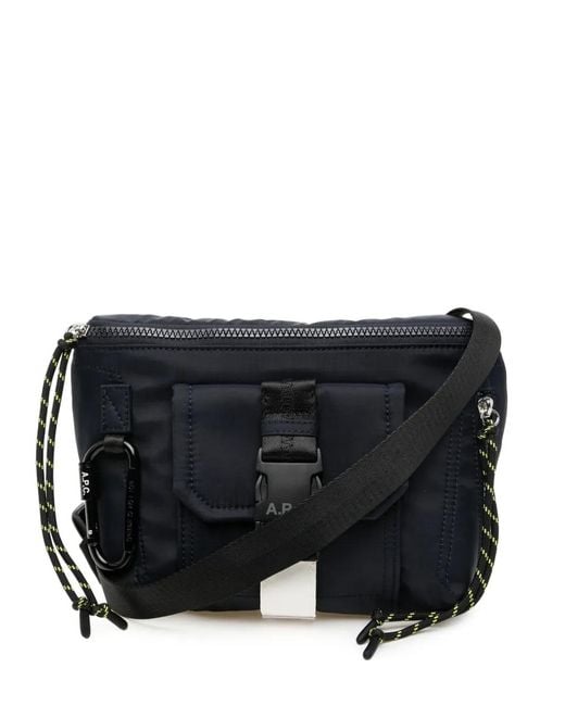 Borsa Trek di A.P.C. in Black da Uomo