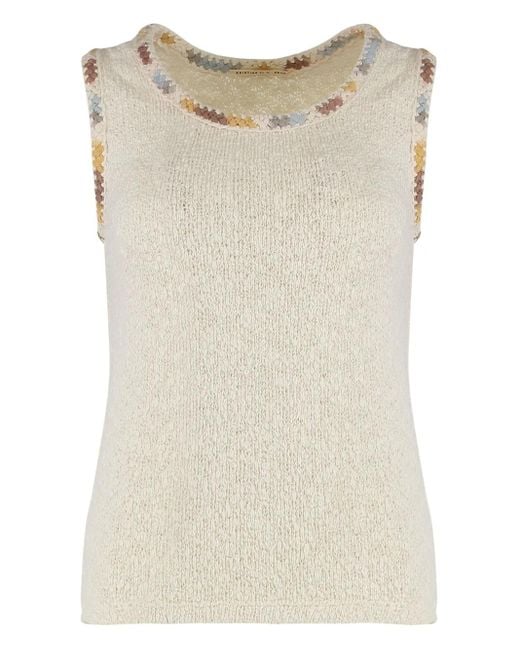 Kristina Ti Natural Knitted Top