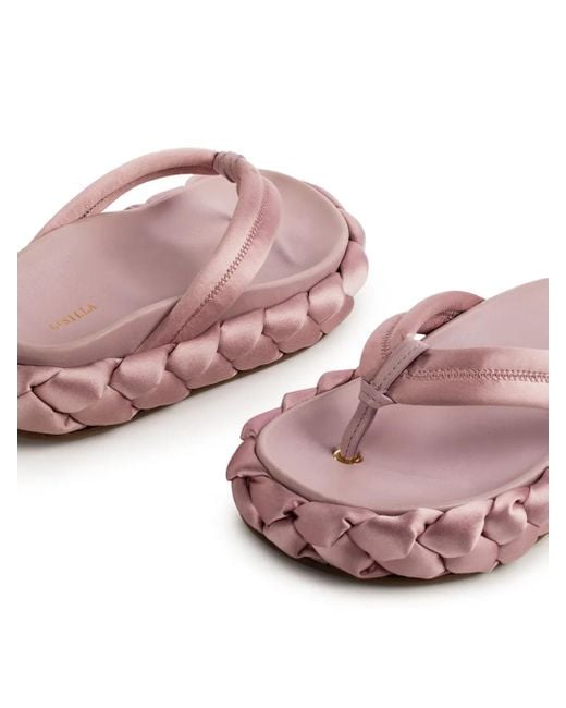 Le Silla Pink Aiko Slides