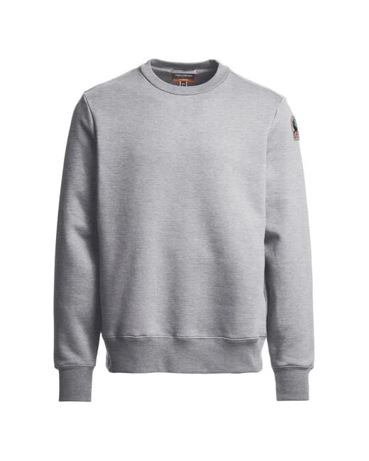 Parajumpers Gray Pull À Patch Logo for men