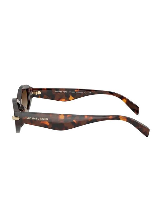 Michael Kors Brown Tortoiseshell Sunglasses