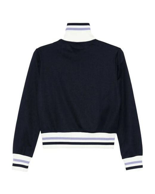 Lacoste Blue Logo-Embroidered Jacket