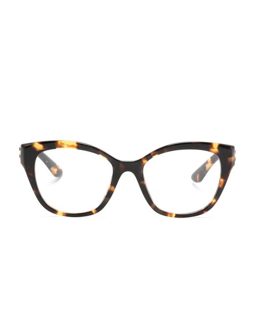 Miu Miu Brown Square-Frame Glasses