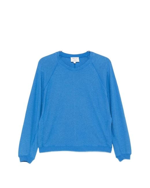MAISON 123 Blue Louison Raglan-Sleeve Sweater