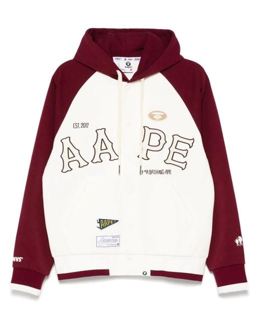 Aape By A Bathing Ape Red Patched Jacket for men