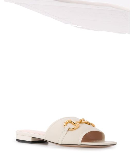 gucci horsebit sliders