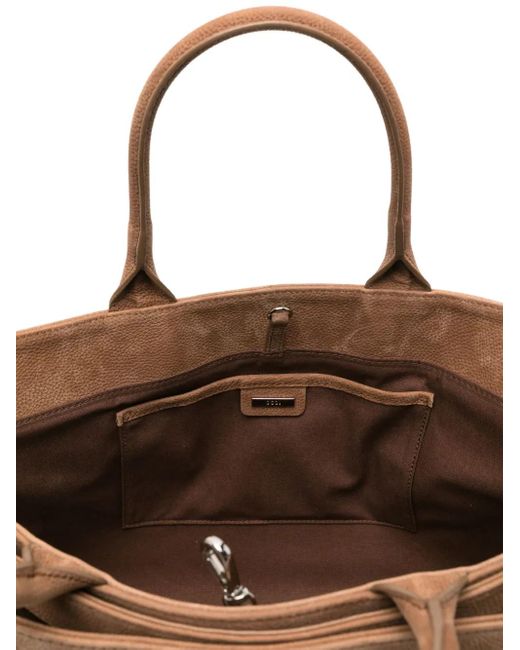 OSOI Brown Brocle Tote Bag