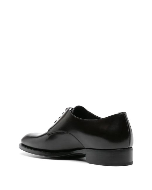 Saint Laurent Black Flat Shoes for men