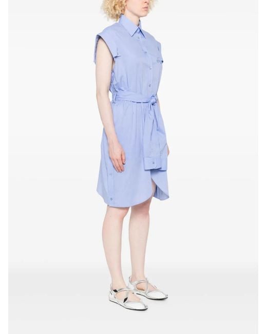 Moschino Blue Cotton Dress