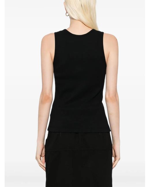 Maison Kitsuné エンブロイダリータンクトップ Black