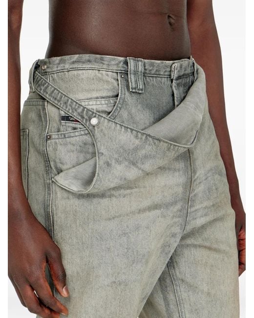 DIESEL Green D-Thanor Jeans for men