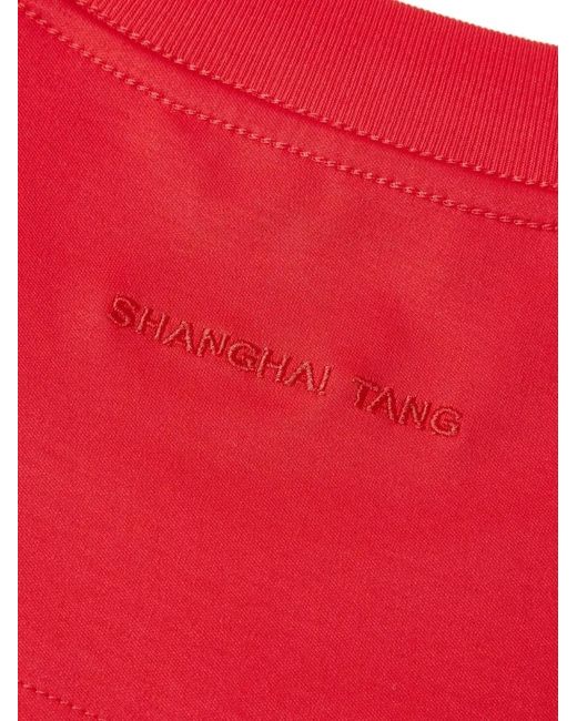 Shanghai Tang Red Horse-Motif T-Shirt for men