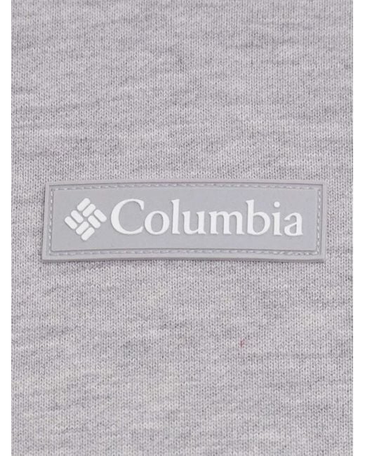 メンズ Columbia ロゴ スウェットパーカー Gray