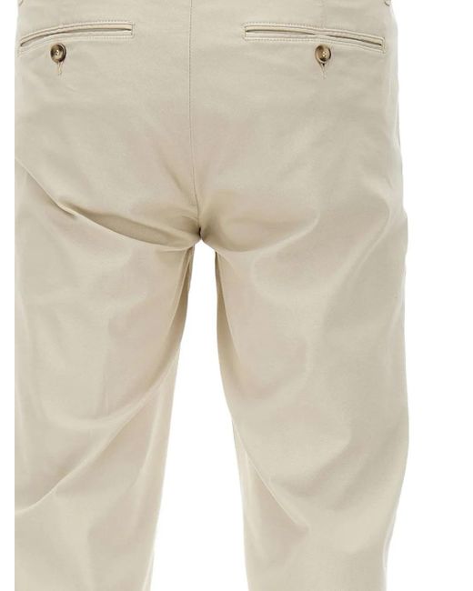 Re-hash Natural Welt-Pockets Trousers for men