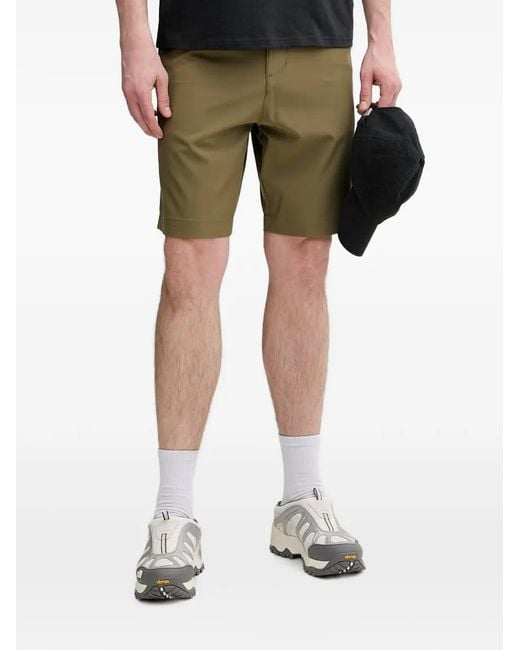 Oakley Green Logo-Print Chino Shorts for men
