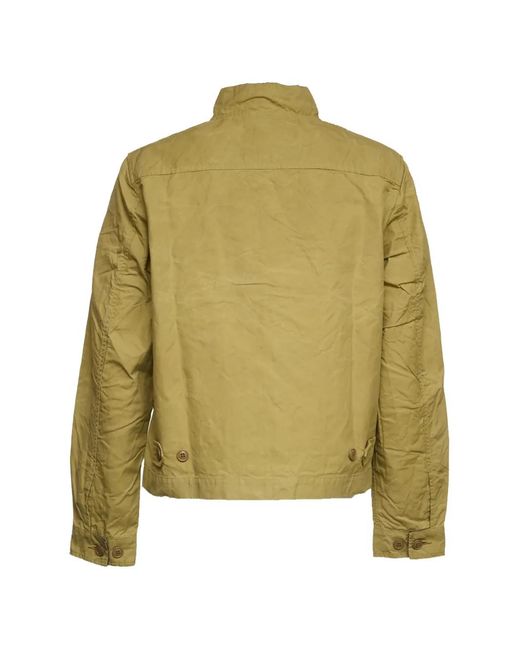 Ceccarelli Green Zip Cotton Bomber for men