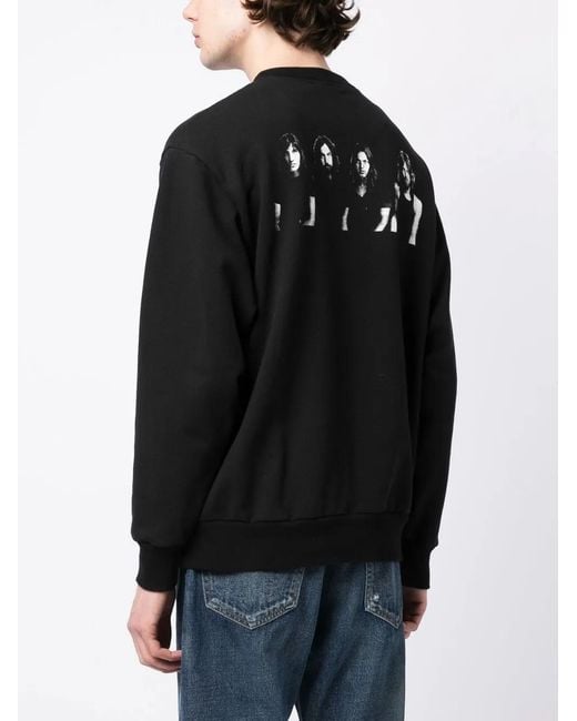 Undercover Black Floyd Photo-Print Sweatshirt for men