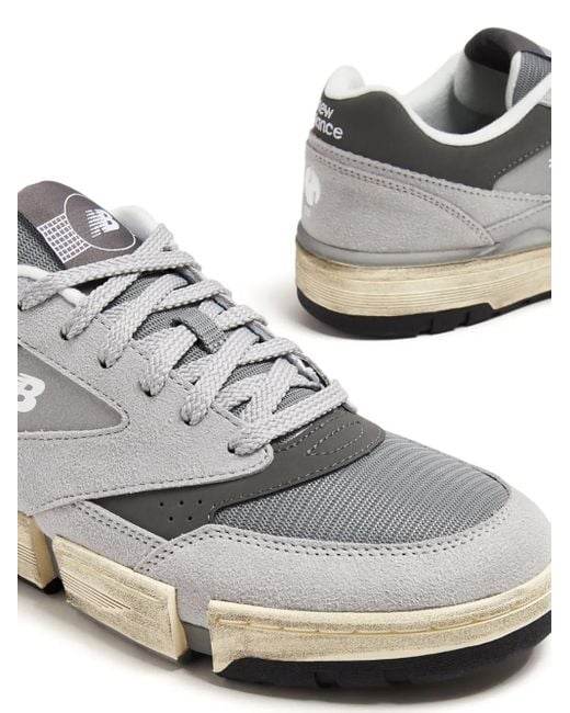 New Balance White X Msftsrep 0.01 Suede Sneakers for men