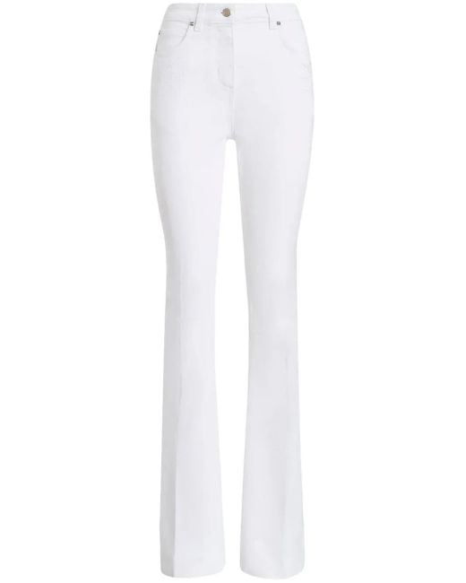 Etro Straight Jeans in het White