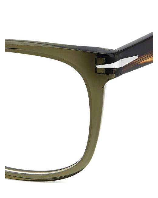 David Beckham Brown Square-Frame Glasses