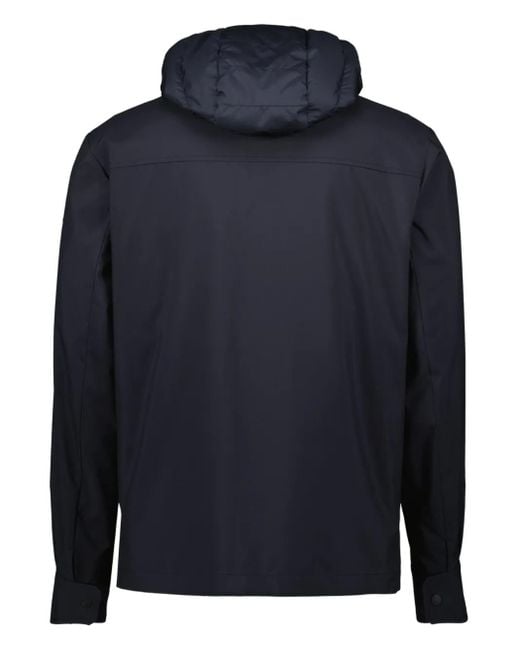 Moncler Blue Reversible Jacket for men