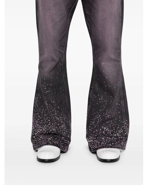 MASU Gray Boy Stardust Flared Jeans for men