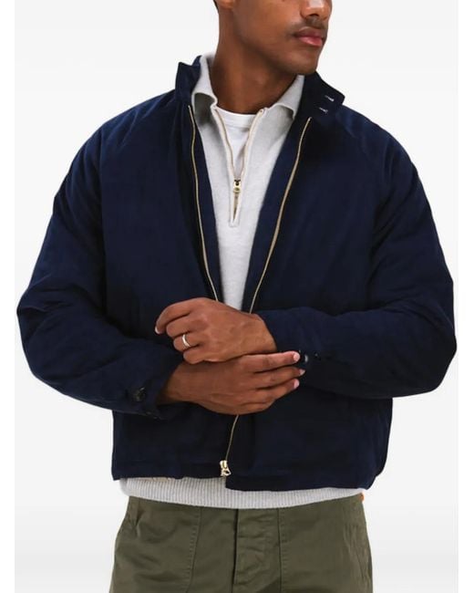 Fortela Blue Carol Zip Jacket for men